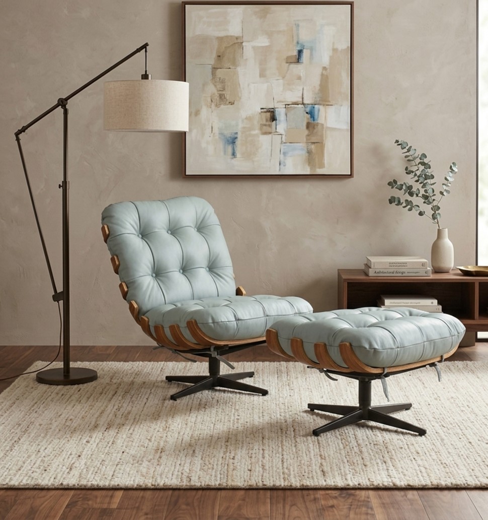 Poltrona E PUFF COSTELA IRON — vista 1