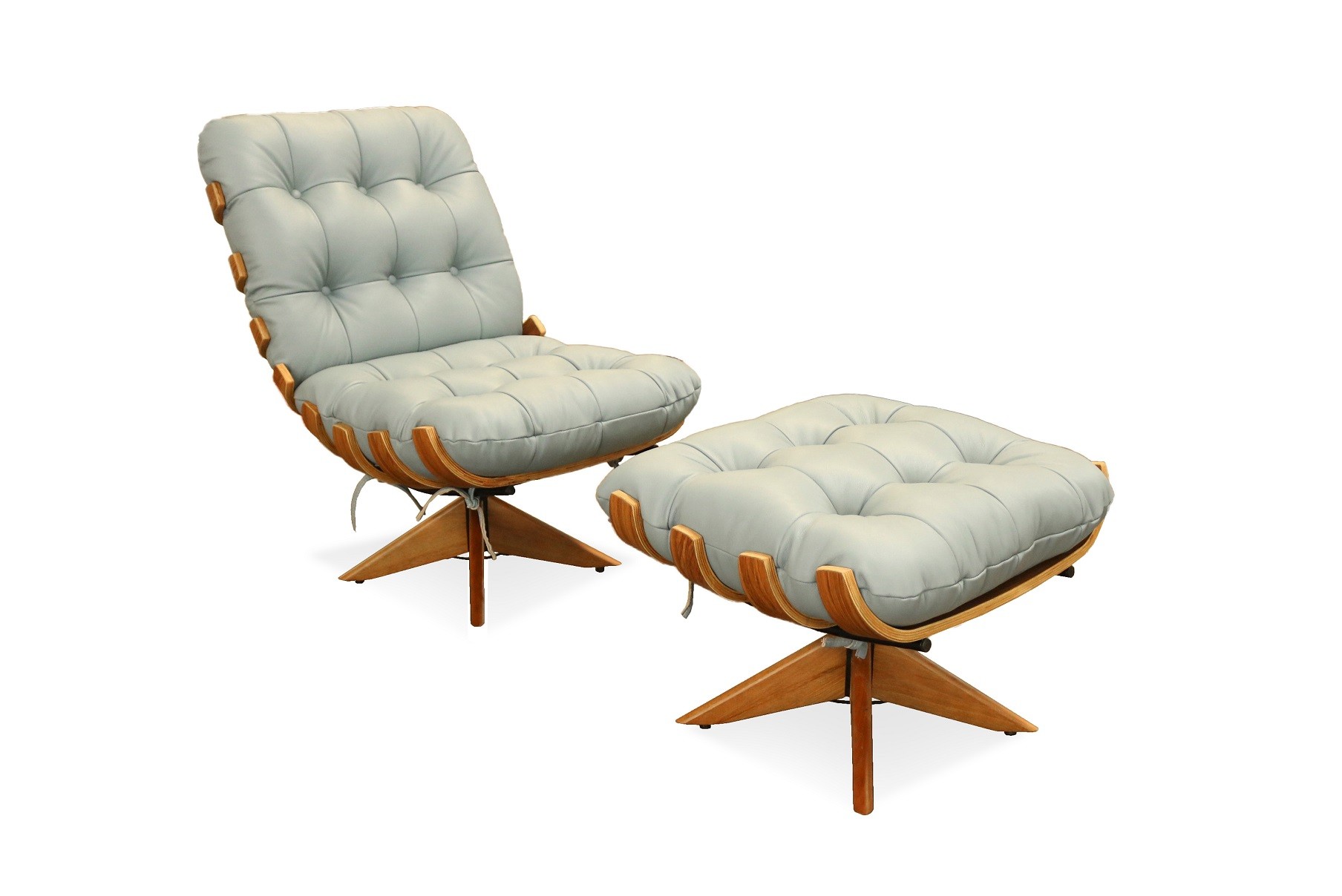 Poltrona E PUFF COSTELA WOOD — vista 2